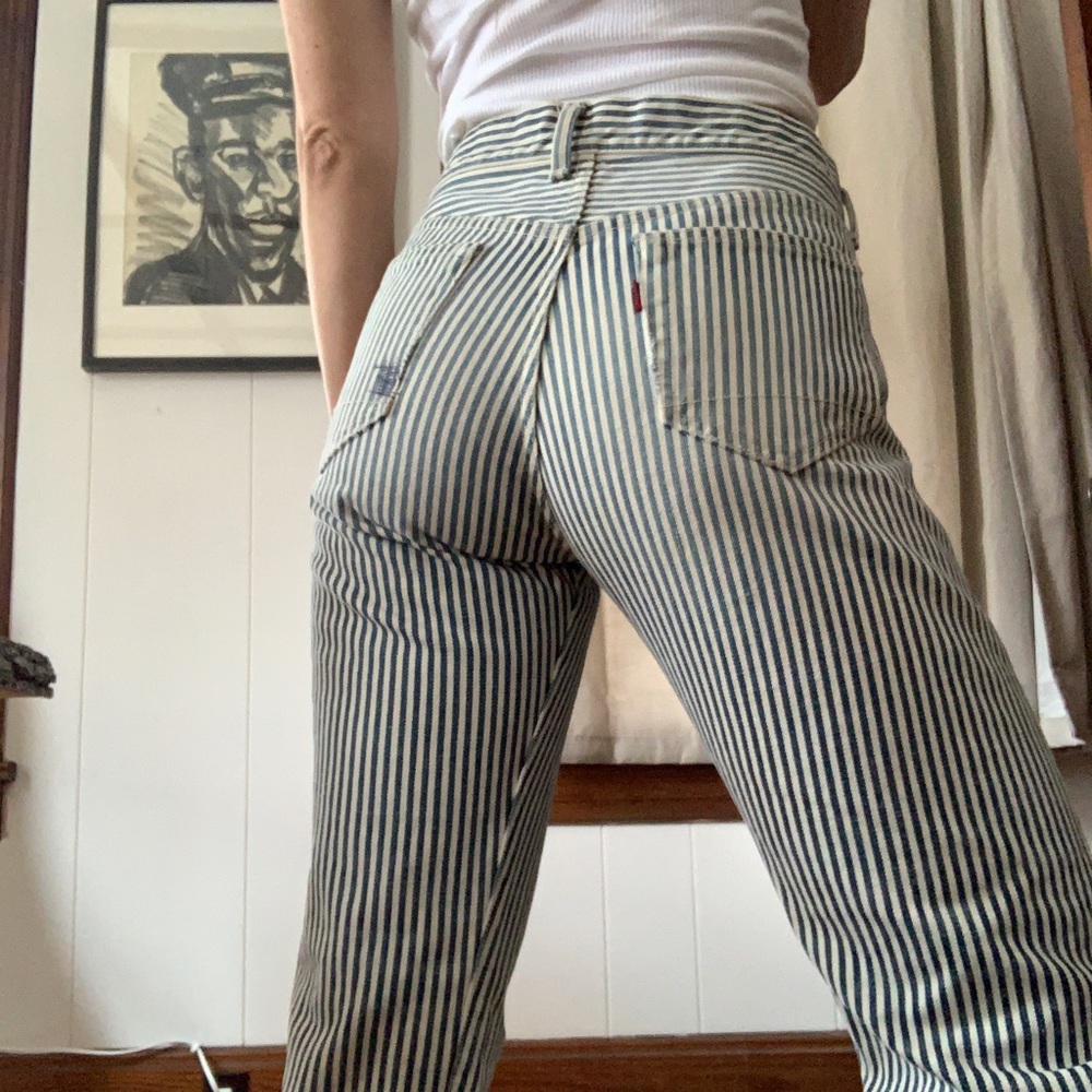 Vintage striped jean
